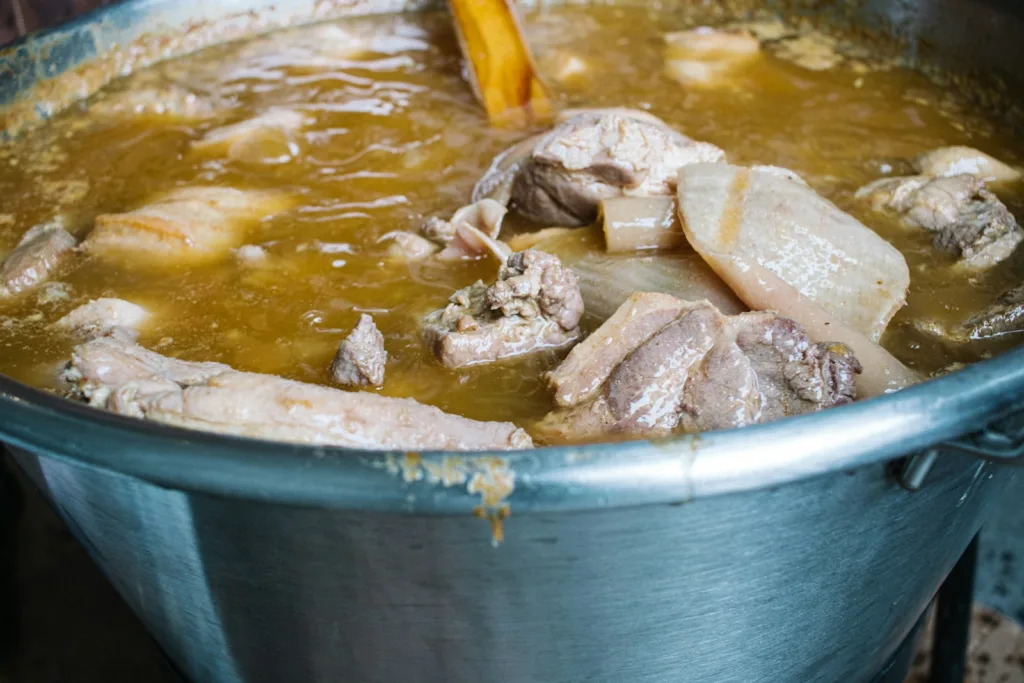 a bowl of soup